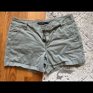 Calvin Klein Khaki Shorts. Green. Size 12. 100% Cotton.